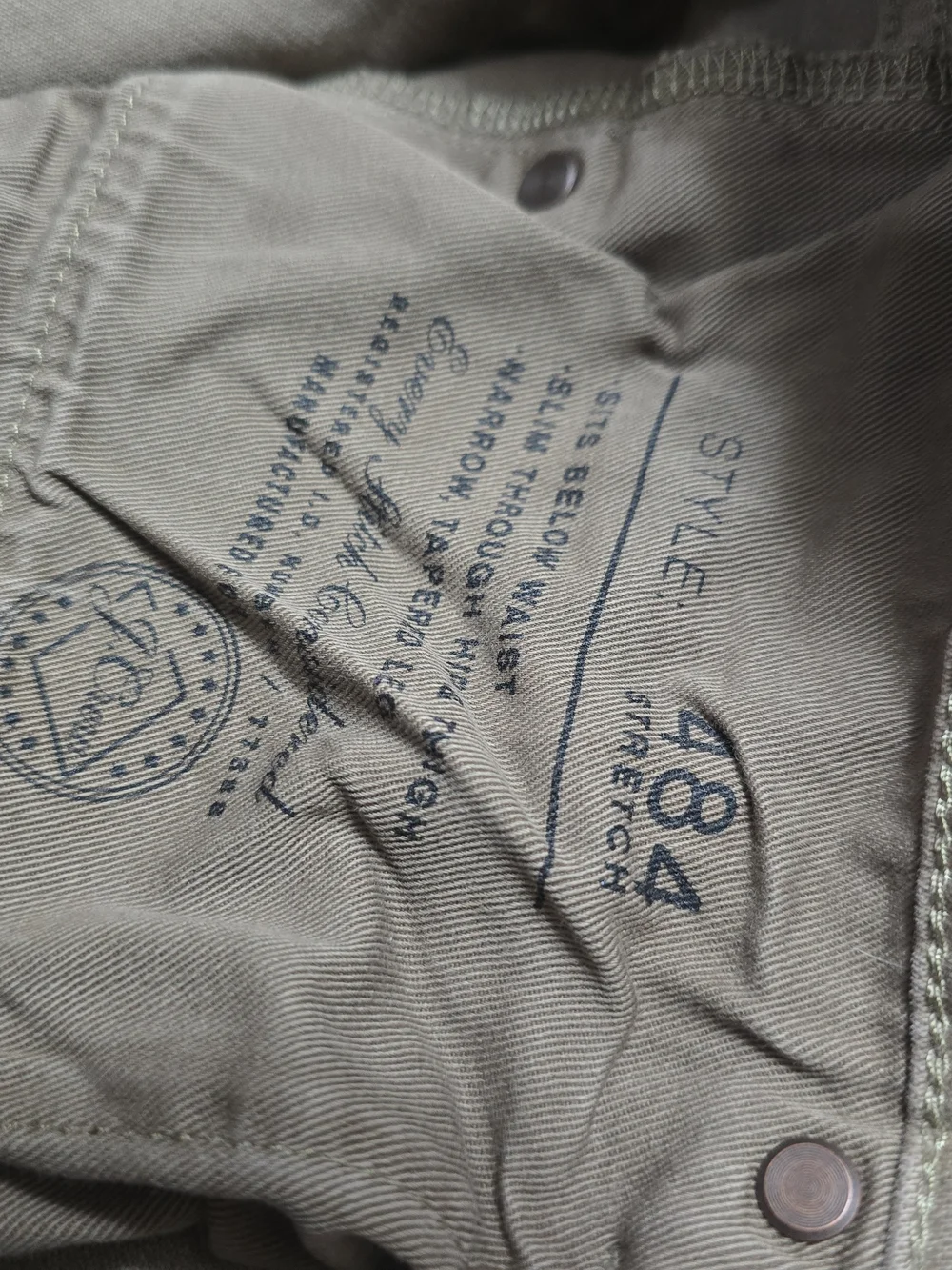 J. Crew Men's Straight-Fit Garment-Dyed Five-Pocket Pants - Olive